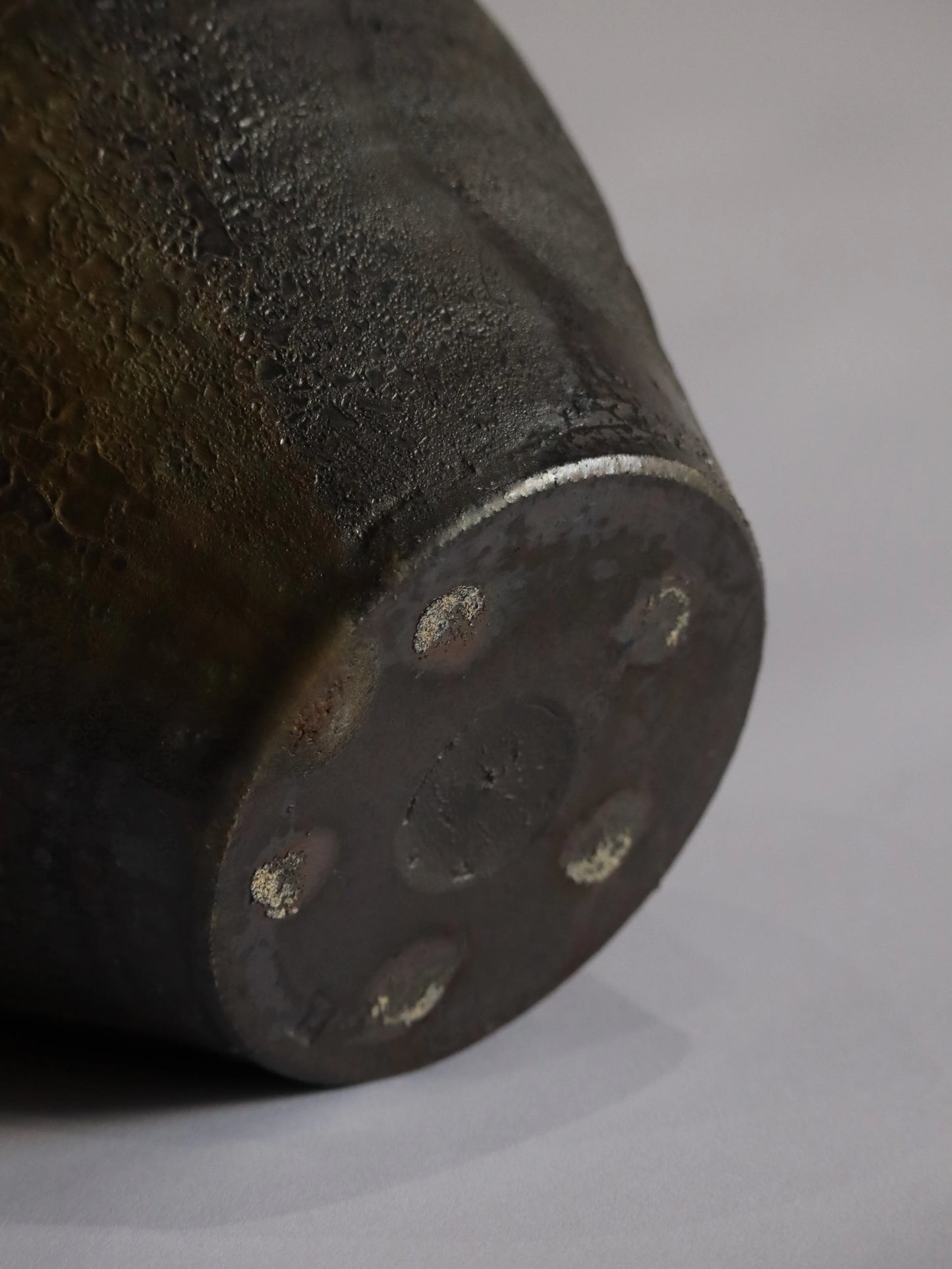 山田 隆太郎 窯変花器(黒)