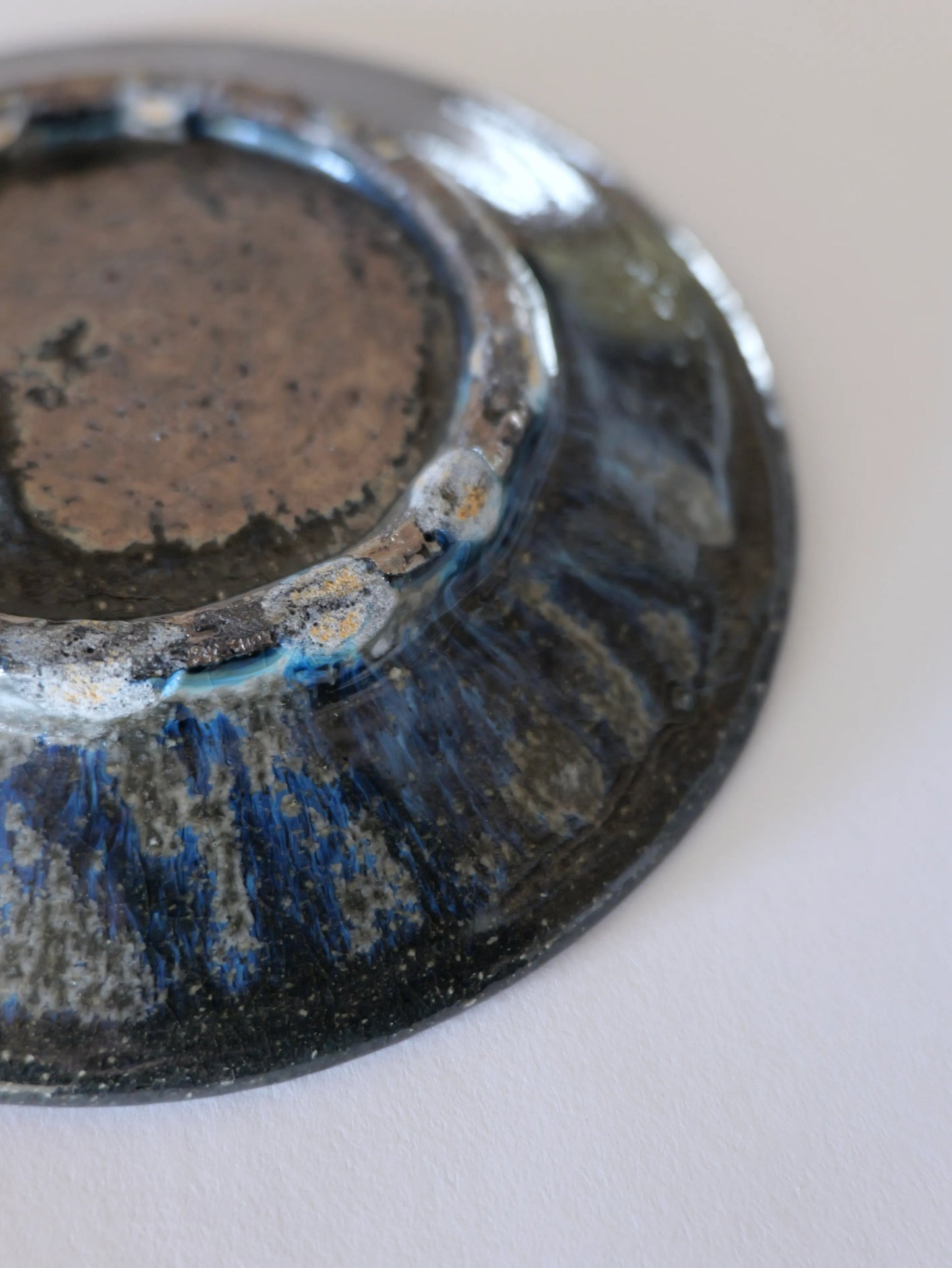 小野象平 青灰釉 取皿 G