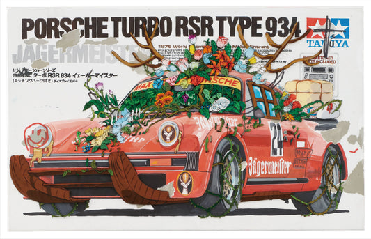 Tatsuya Yokosaka / ヨコサカタツヤ Edition Art Print “X-MAS RED”