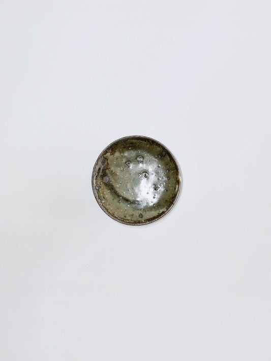 小野象平 白化粧 豆皿 D