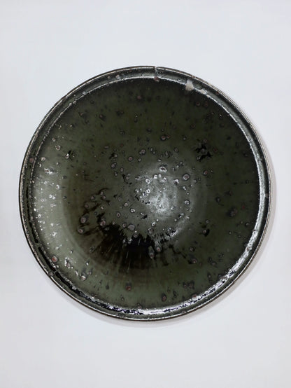 小野象平 緑化粧 大皿 A