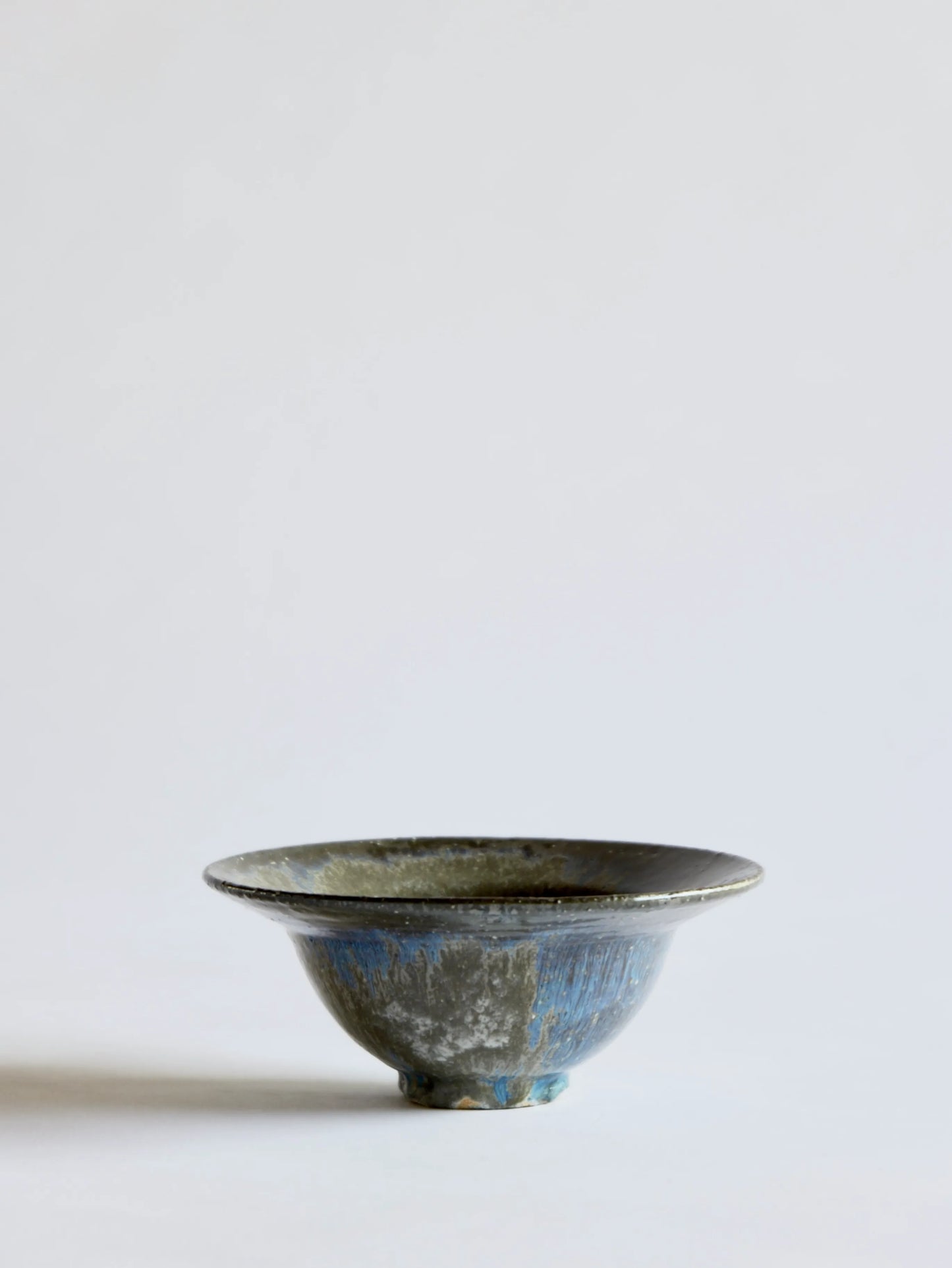 小野象平 青灰釉 リムボウル(小) G