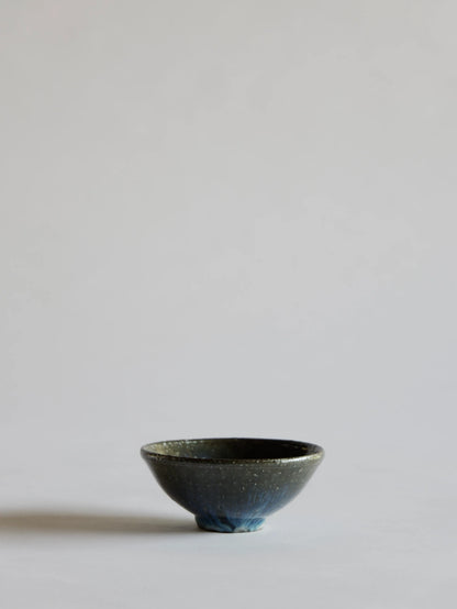小野象平 青灰釉 飯碗 G