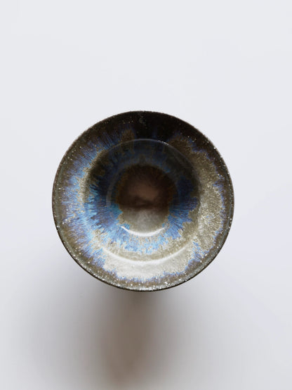 小野象平 青灰釉 リムボウル(小) G