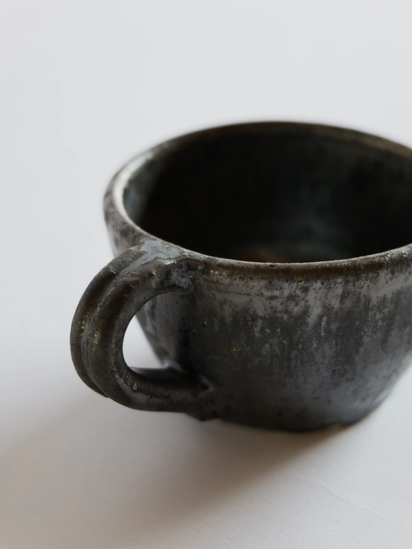 小野象平 黒志野 マグカップ E