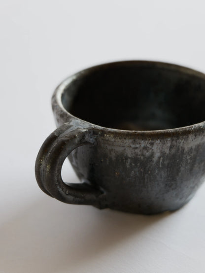 小野象平 黒志野 マグカップ E