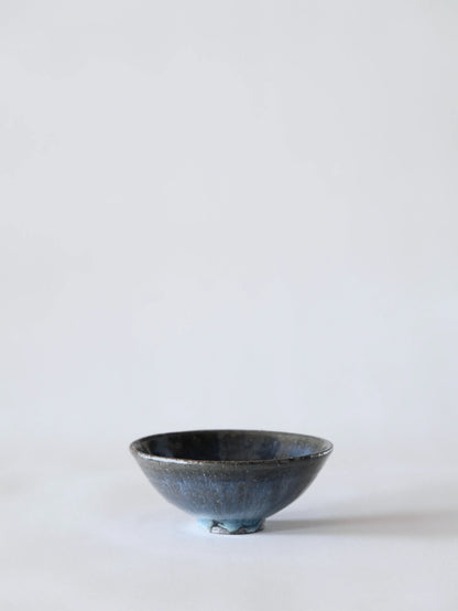 小野象平 青灰釉 飯碗 G