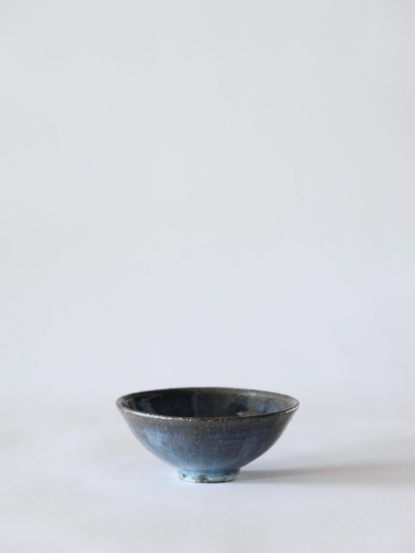小野象平 青灰釉 飯碗 G