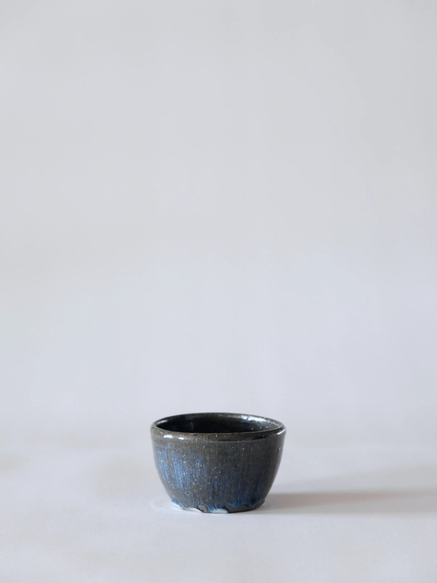 小野象平 青灰釉 蕎麦猪口 F