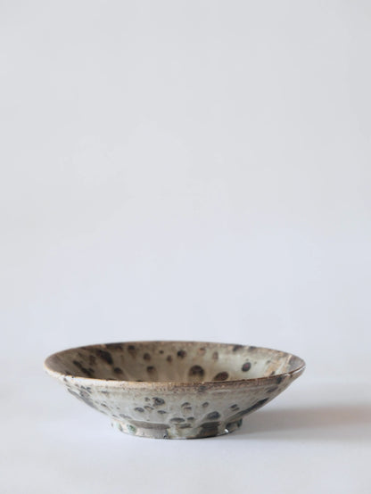 小野象平 白銀 平鉢 B