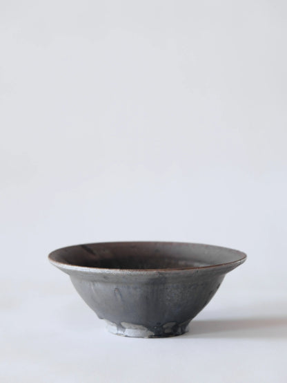 小野象平 黒志野 リムボウル(大) B
