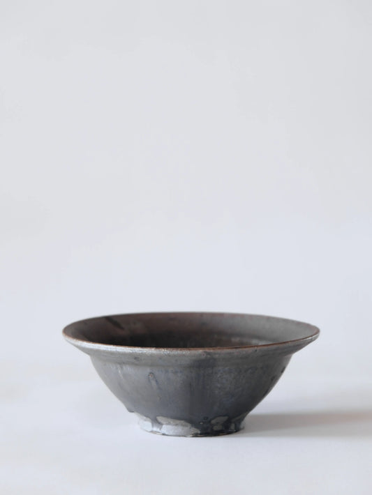 小野象平 黒志野 リムボウル(大) B