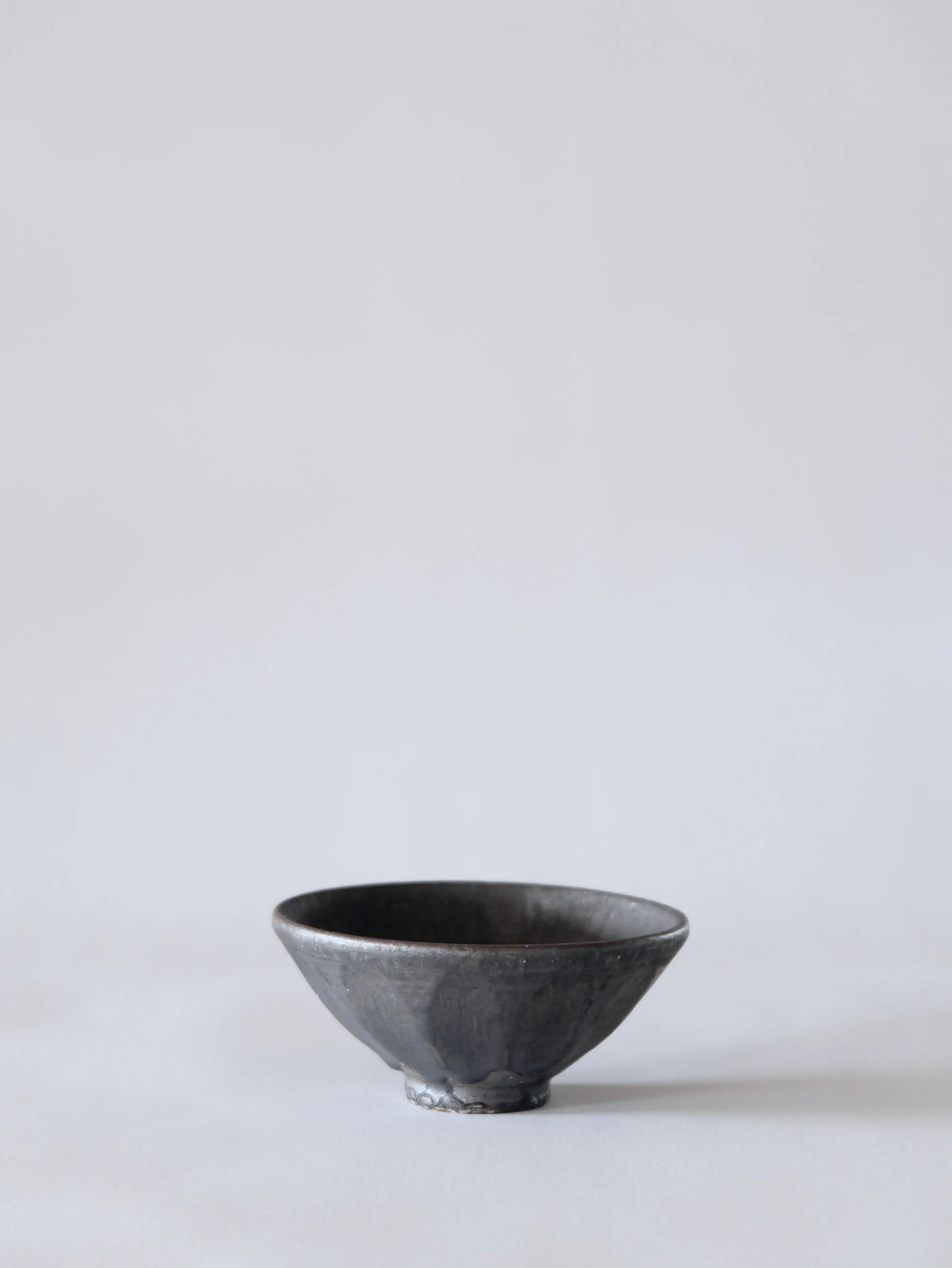 小野象平 黒志野 飯碗 C