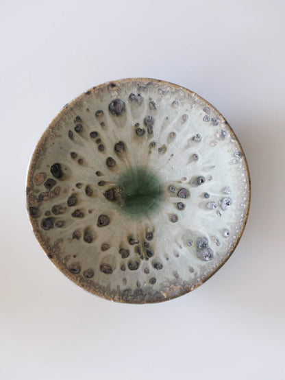 小野象平 白銀 8寸皿 A