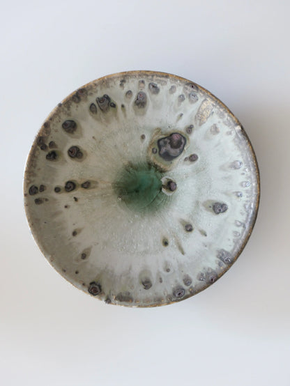 小野象平 白銀 8寸皿 B