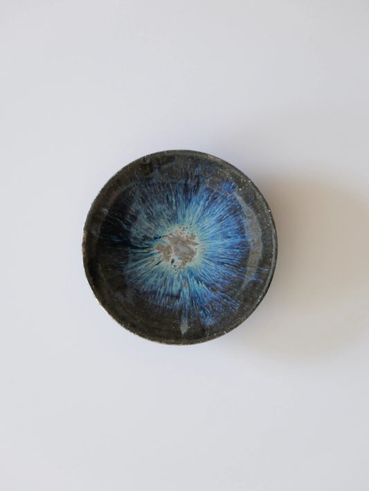 小野象平 青灰釉 取皿 F