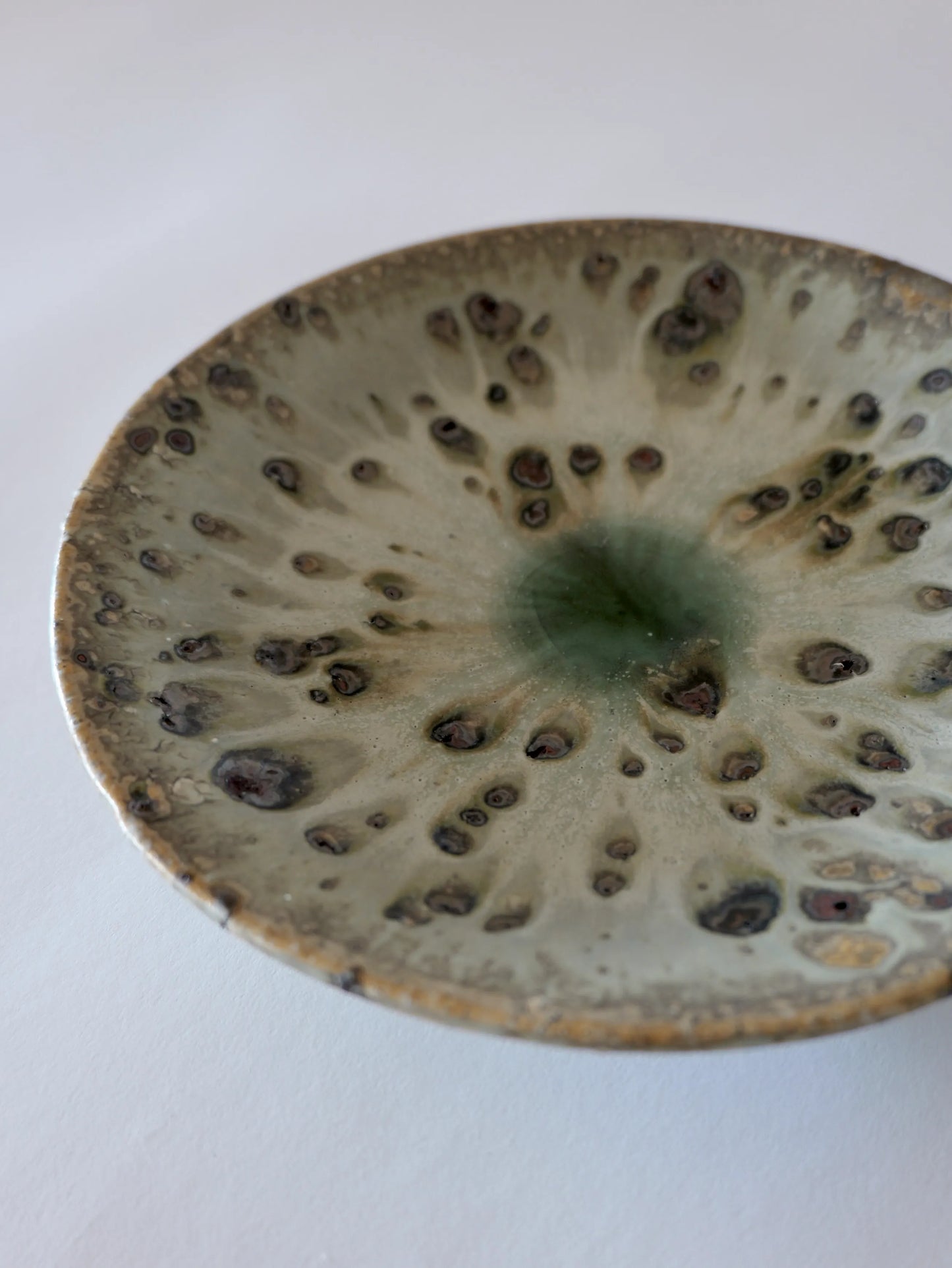 小野象平 白銀 8寸皿 A