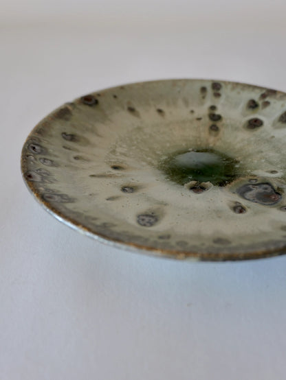 小野象平 白銀 8寸皿 B