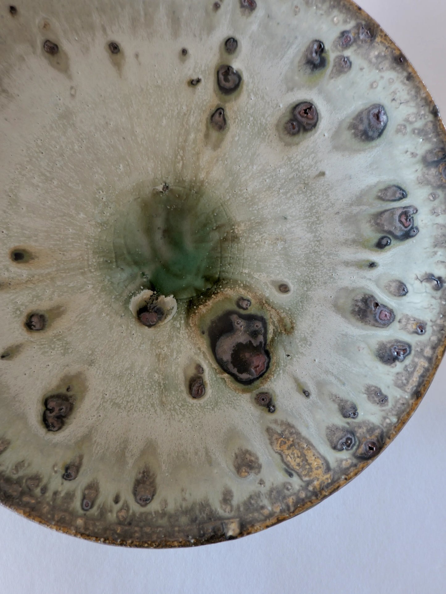 小野象平 白銀 8寸皿 B