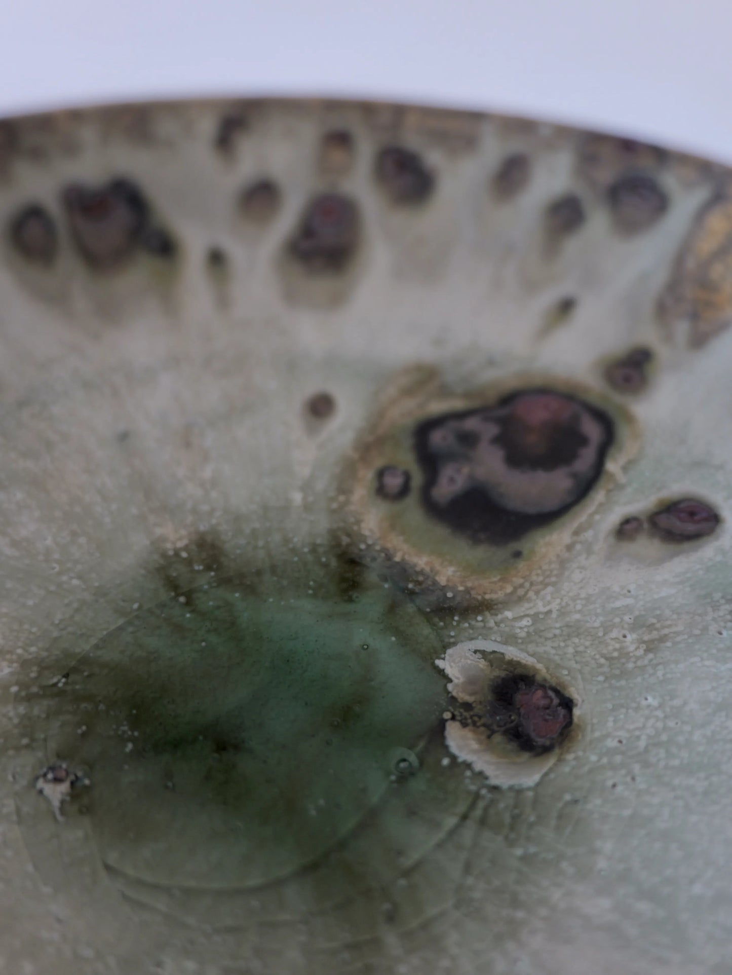 小野象平 白銀 8寸皿 B