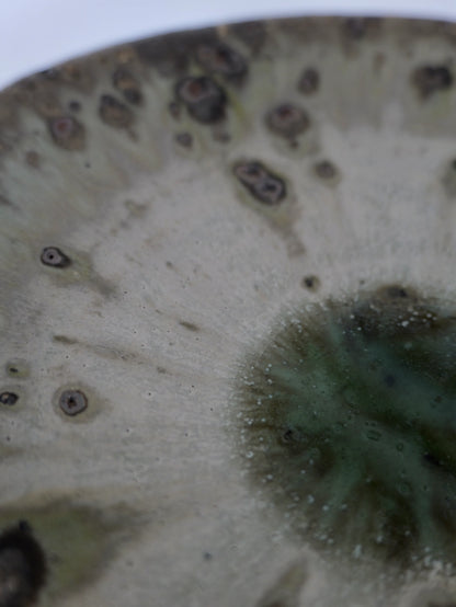 小野象平 白銀 8寸皿 C