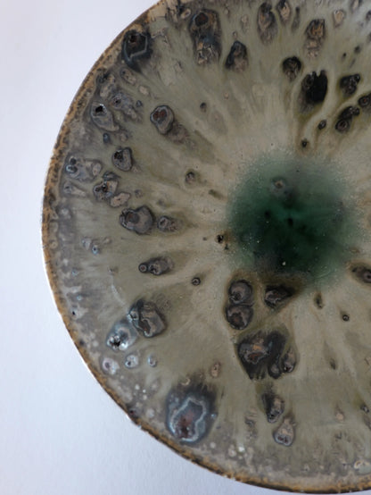 小野象平 白銀 平鉢 A