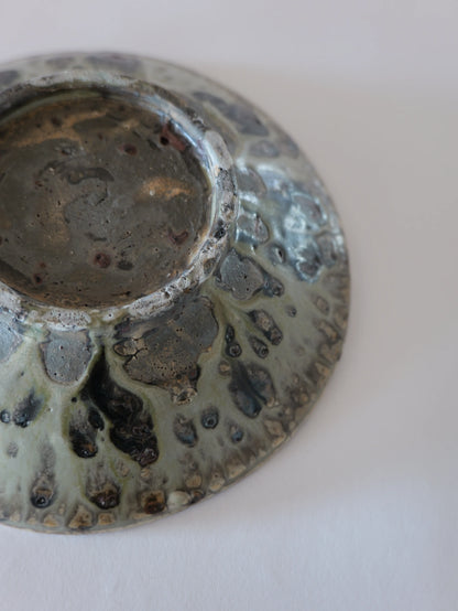 小野象平 白銀 平鉢 A