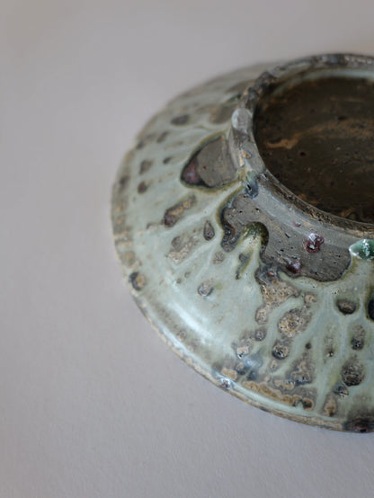 小野象平 白銀 平鉢 B