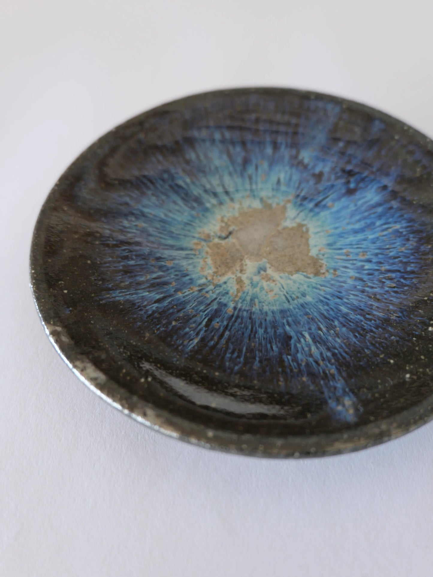 小野象平 青灰釉 取皿 A