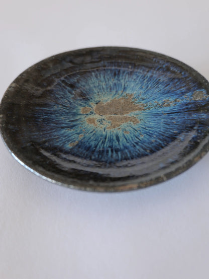 小野象平 青灰釉 取皿 B