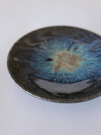 小野象平 青灰釉 取皿 C