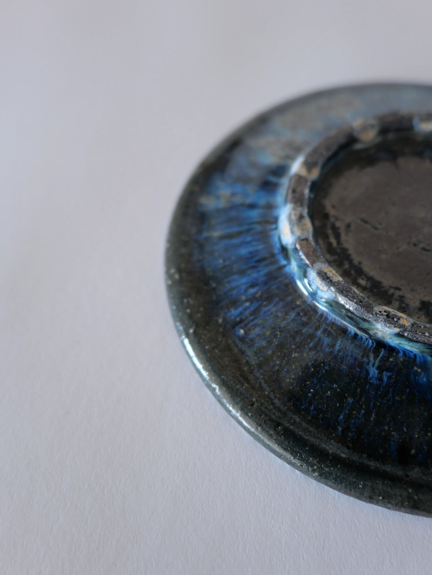 小野象平 青灰釉 取皿 C