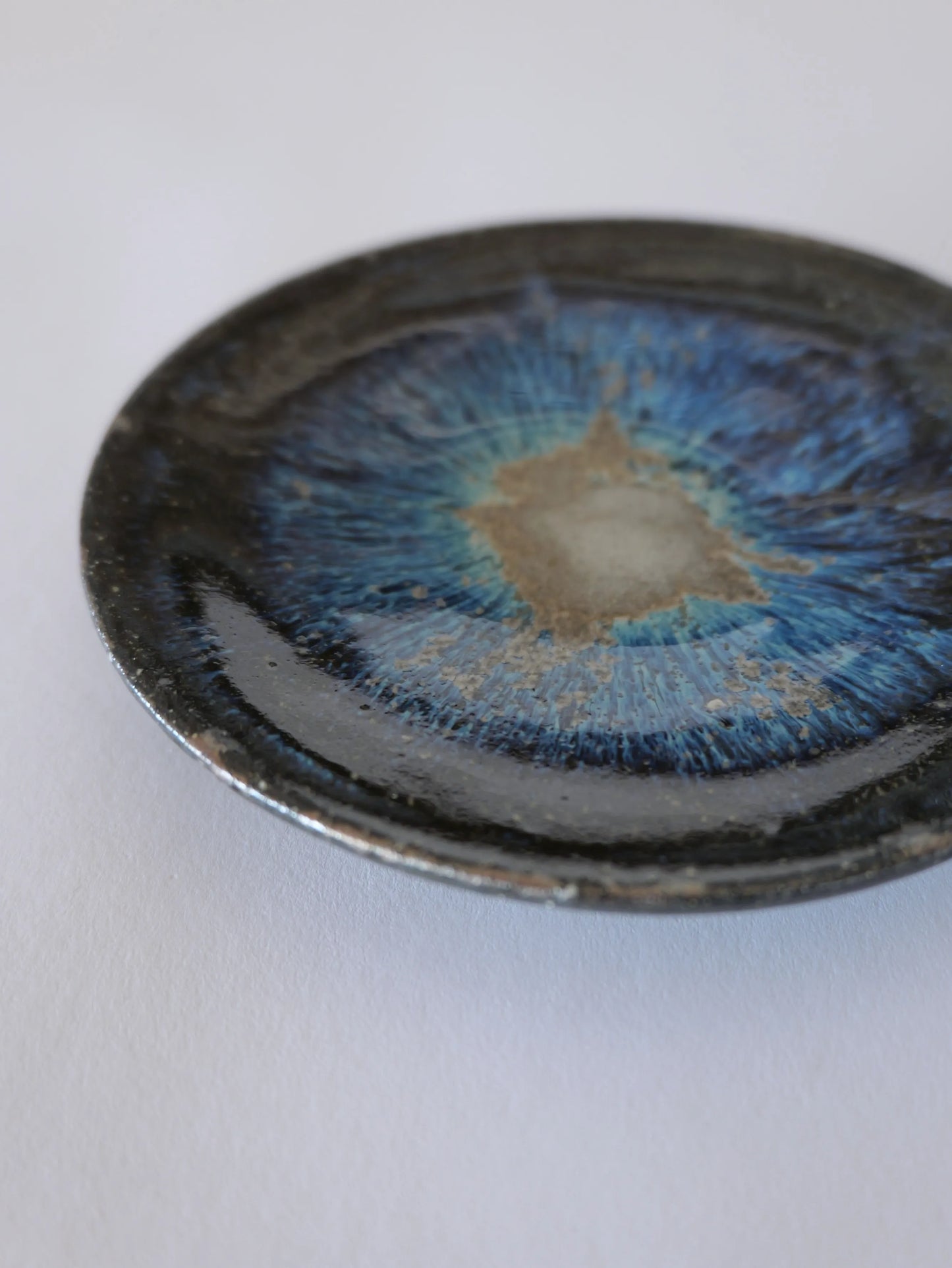 小野象平 青灰釉 取皿 D