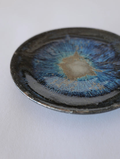 小野象平 青灰釉 取皿 D