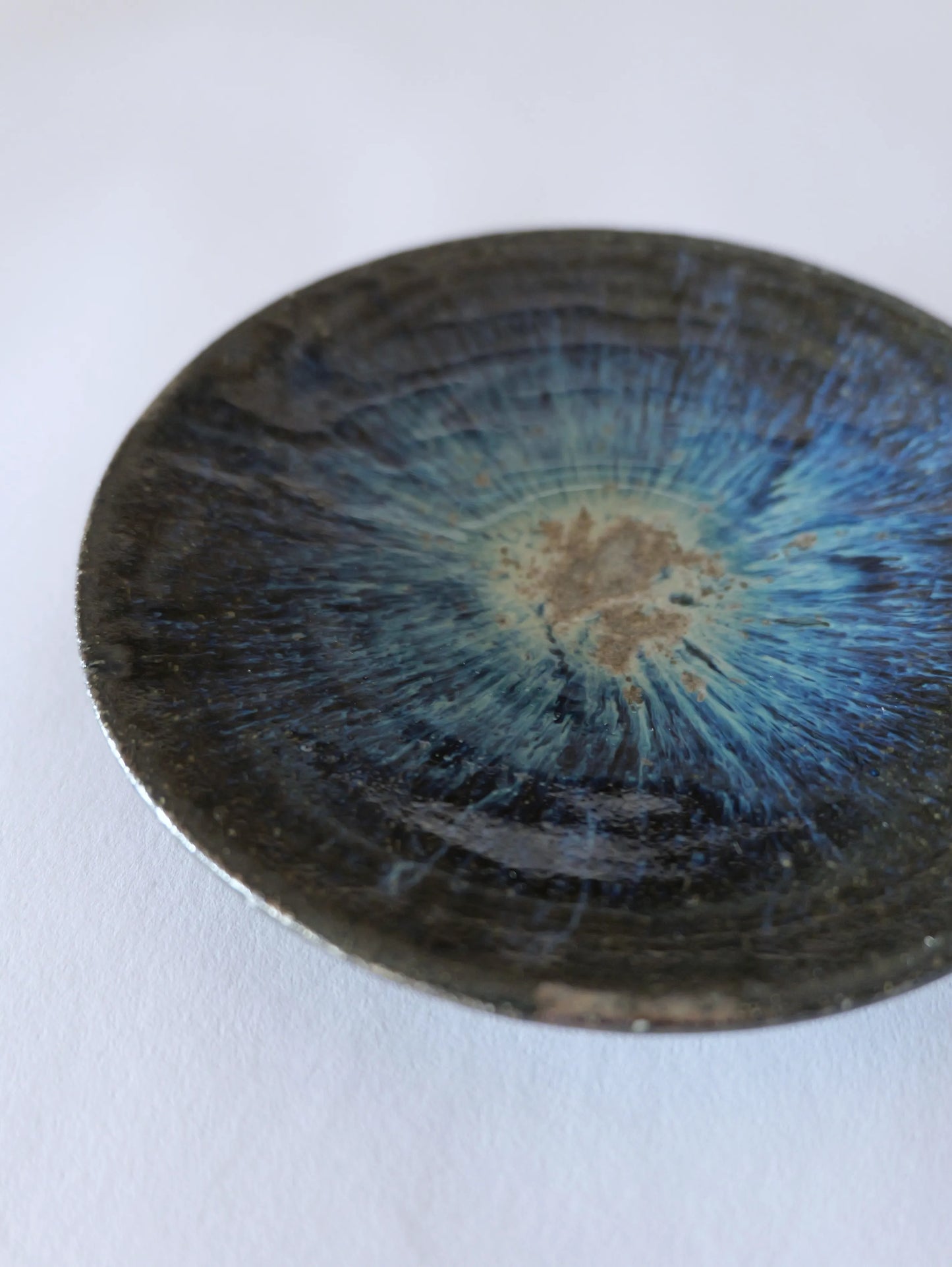 小野象平 青灰釉 取皿 F