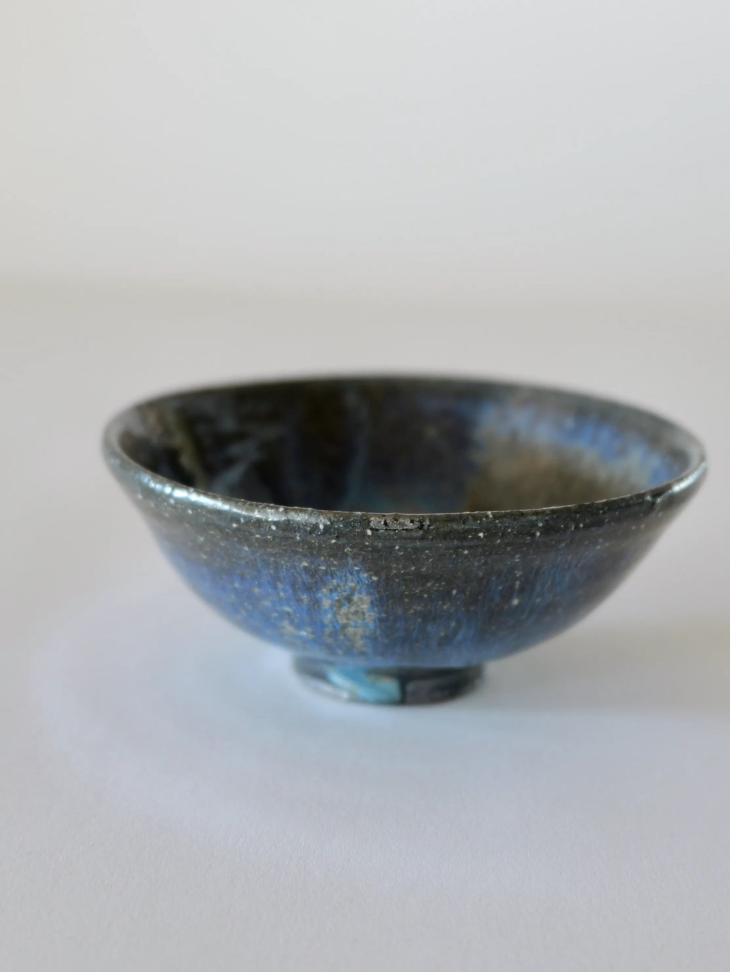 小野象平 青灰釉 飯碗 D