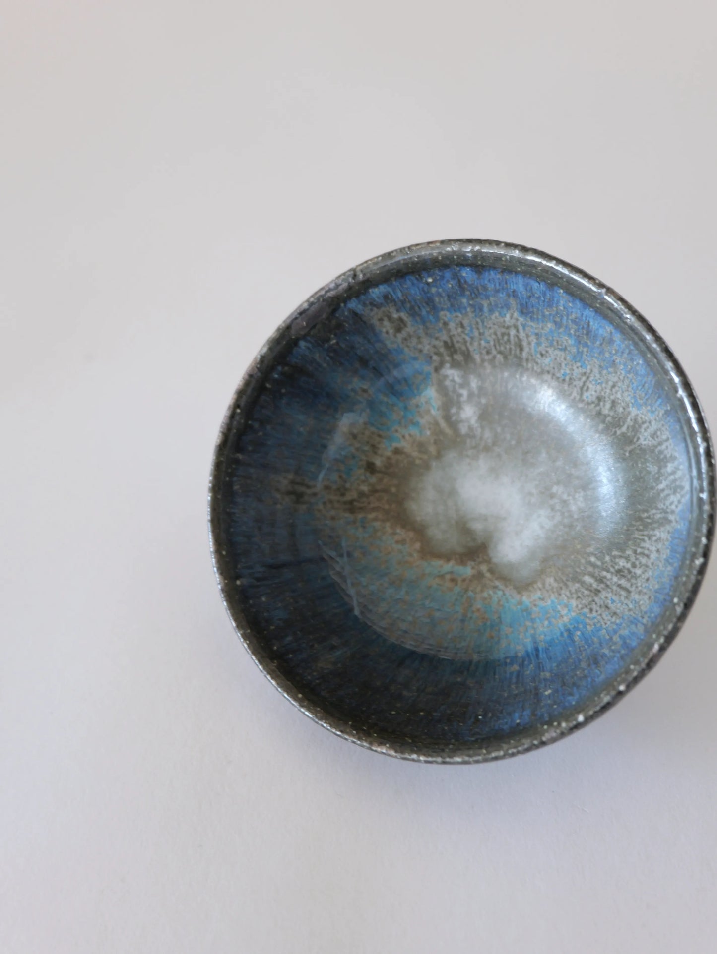 小野象平 青灰釉 飯碗 J