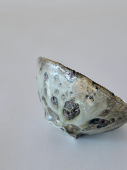 小野象平 白銀 飯碗 B