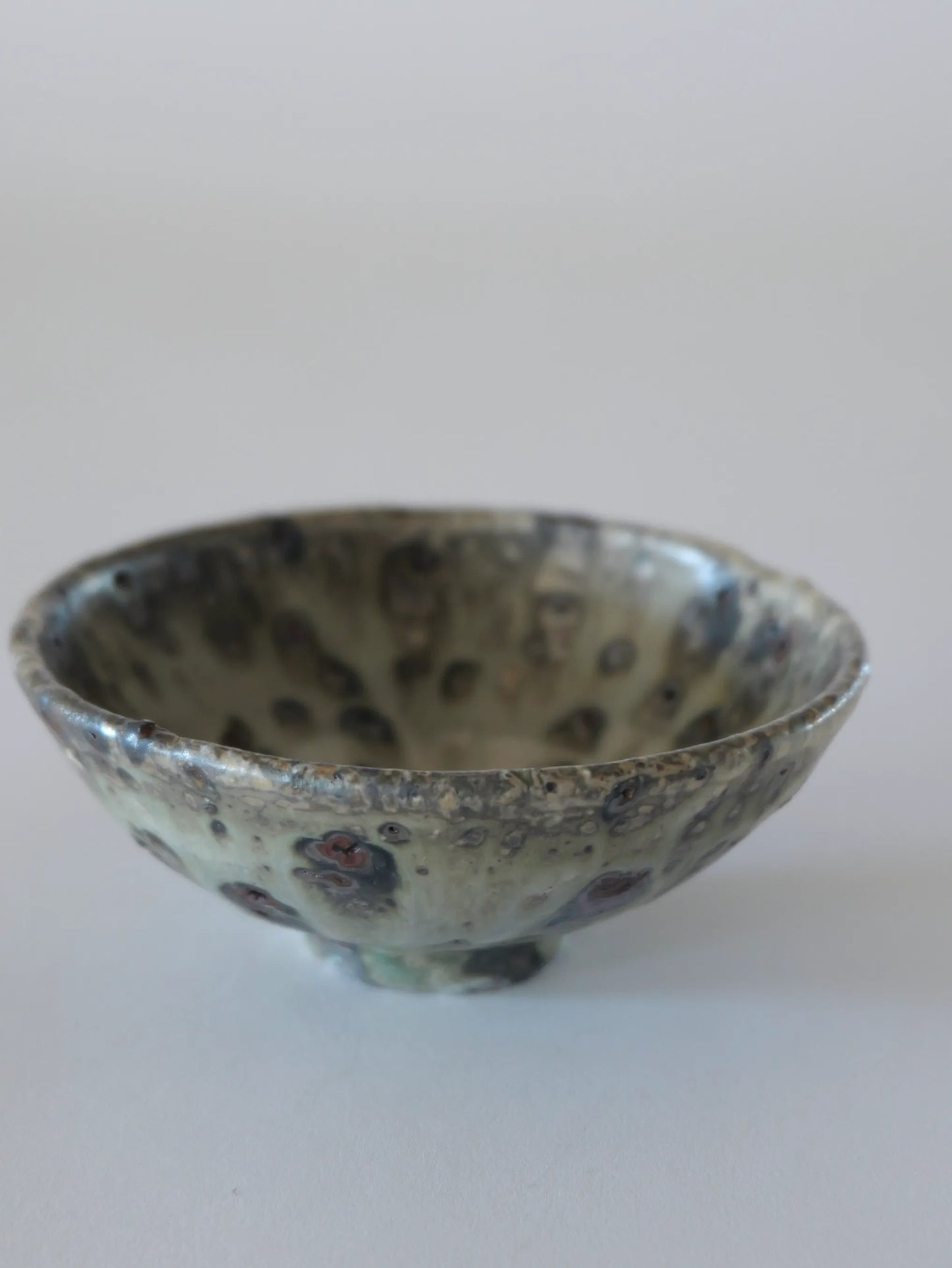 小野象平 白銀 飯碗 C