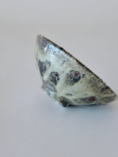 小野象平 白銀 飯碗 C