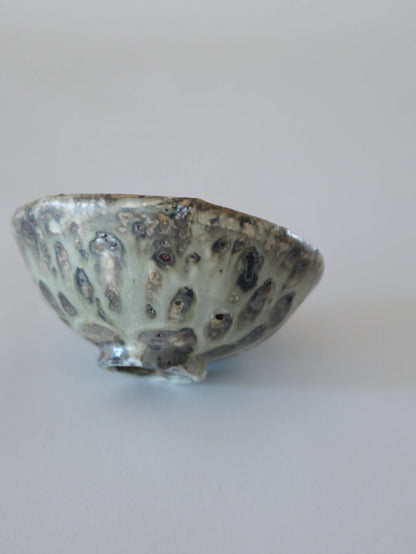 小野象平 白銀 飯碗 D