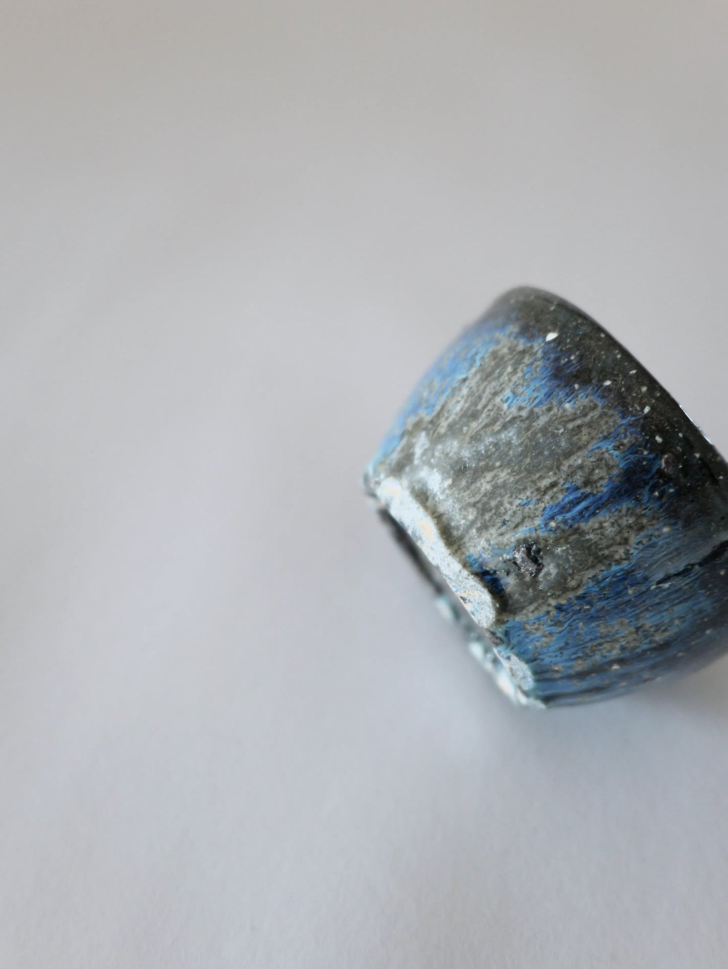 小野象平 青灰釉 蕎麦猪口 B