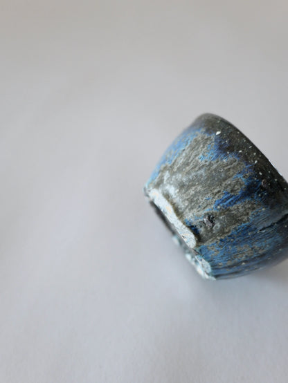 小野象平 青灰釉 蕎麦猪口 B