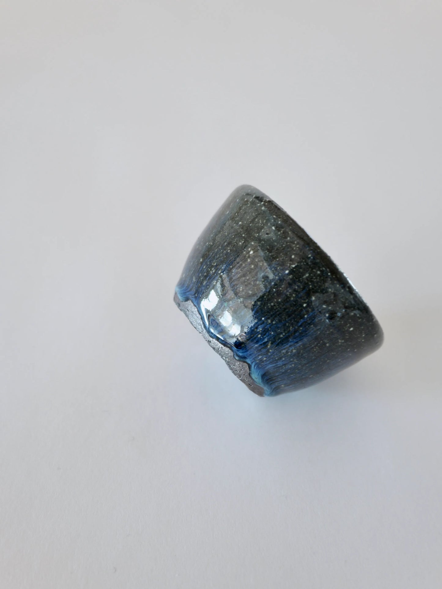 小野象平 青灰釉 蕎麦猪口 D