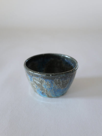 小野象平 青灰釉 蕎麦猪口 I