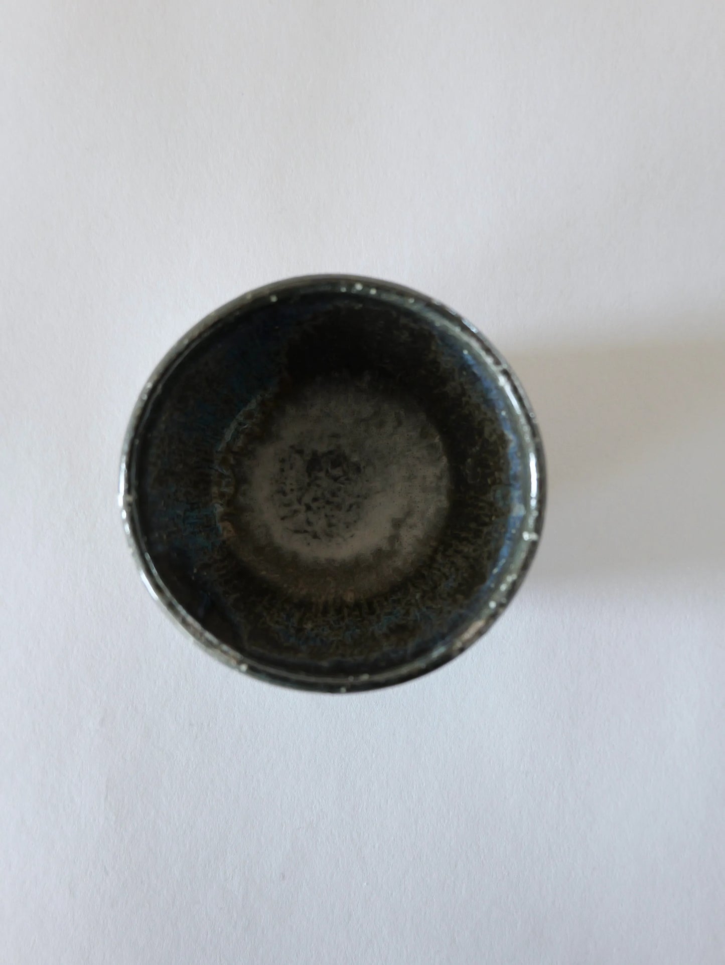 小野象平 青灰釉 蕎麦猪口 I