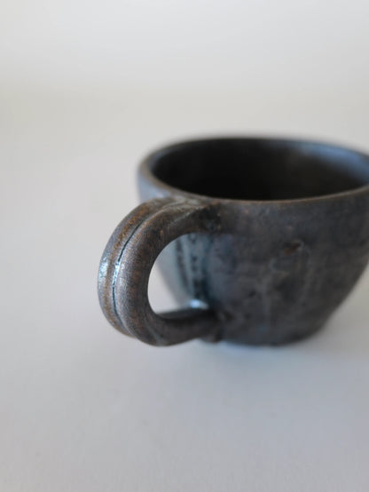 小野象平 黒志野 マグカップ A