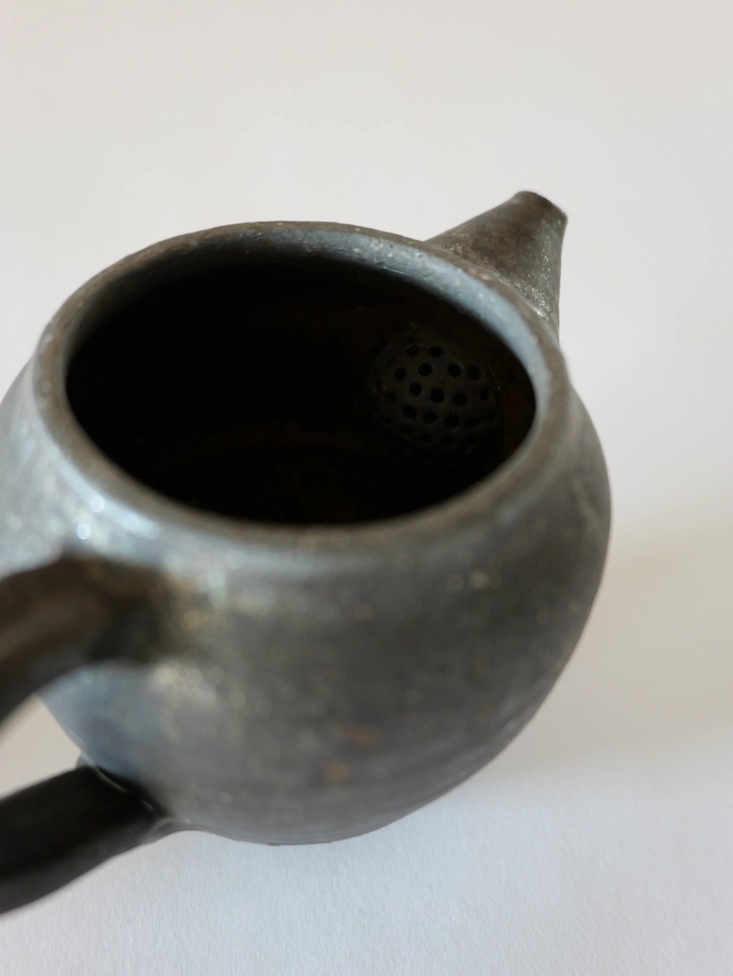 小野象平 黒志野 ポット A