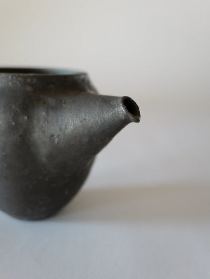 小野象平 黒志野 ポット A