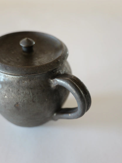 小野象平 黒志野 ポット B